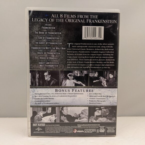 FRANKENSTEIN Complete Legacy Collection | Full Frame | 1931 - 1948 | Universal - Picture 2 of 16